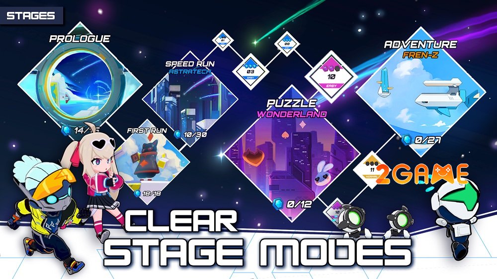 Neon Runners: Craft & Dash ra mắt toàn cầu trên Android neon runners key art 2