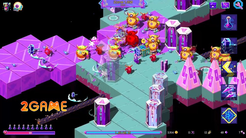 Neon Spellstorm – Game roguelite đậm chất cyberpunk neonspellstorm 1