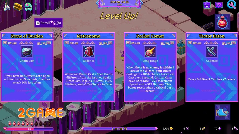 Neon Spellstorm – Game roguelite đậm chất cyberpunk neonspellstorm 3