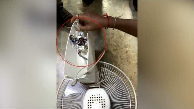 Ăn trộm chiếc quạt về nhà, người đàn ông lập tức phải