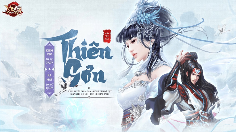 Ngạo Kiếm Vô Song Origin khai mở máy chủ mới Thiên Sơn ngaokiemvosongorigin giftcodemcm 1