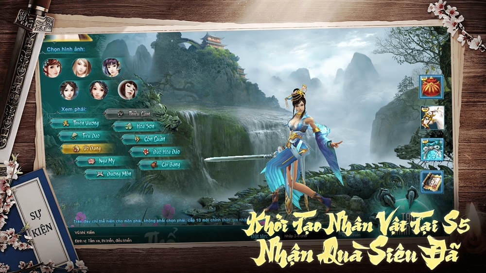 Ngạo Kiếm Vô Song Origin khai mở máy chủ mới Thiên Sơn ngaokiemvosongorigin giftcodemcm 3