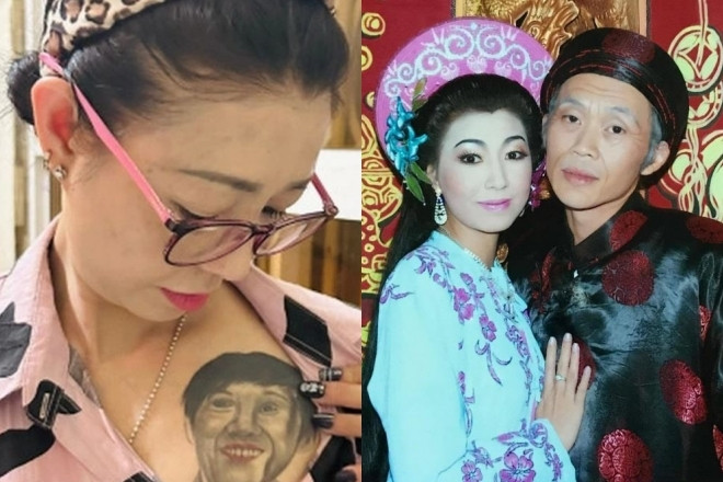 Thông tin người phụ nữ xăm mặt danh hài Hoài Linh lên ngực- Ảnh 1.