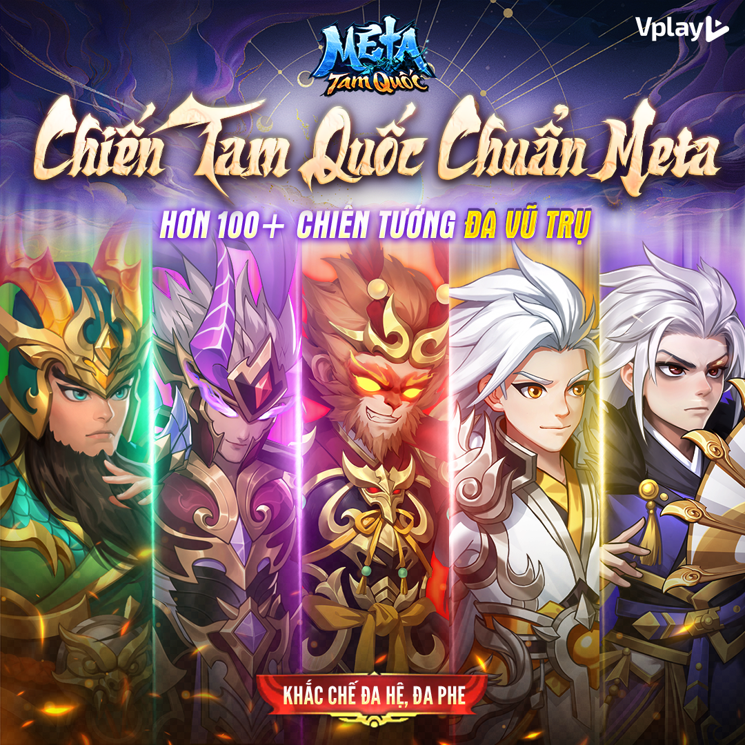 Mê Ta Tam Quốc - Vplay khiến game thủ Việt “dậy sóng” bằng phúc lợi siêu hấp dẫn- Ảnh 1. Mê Ta Tam Quốc - Vplay khiến game thủ Việt “dậy sóng” bằng phúc lợi siêu hấp dẫn- Ảnh 1.