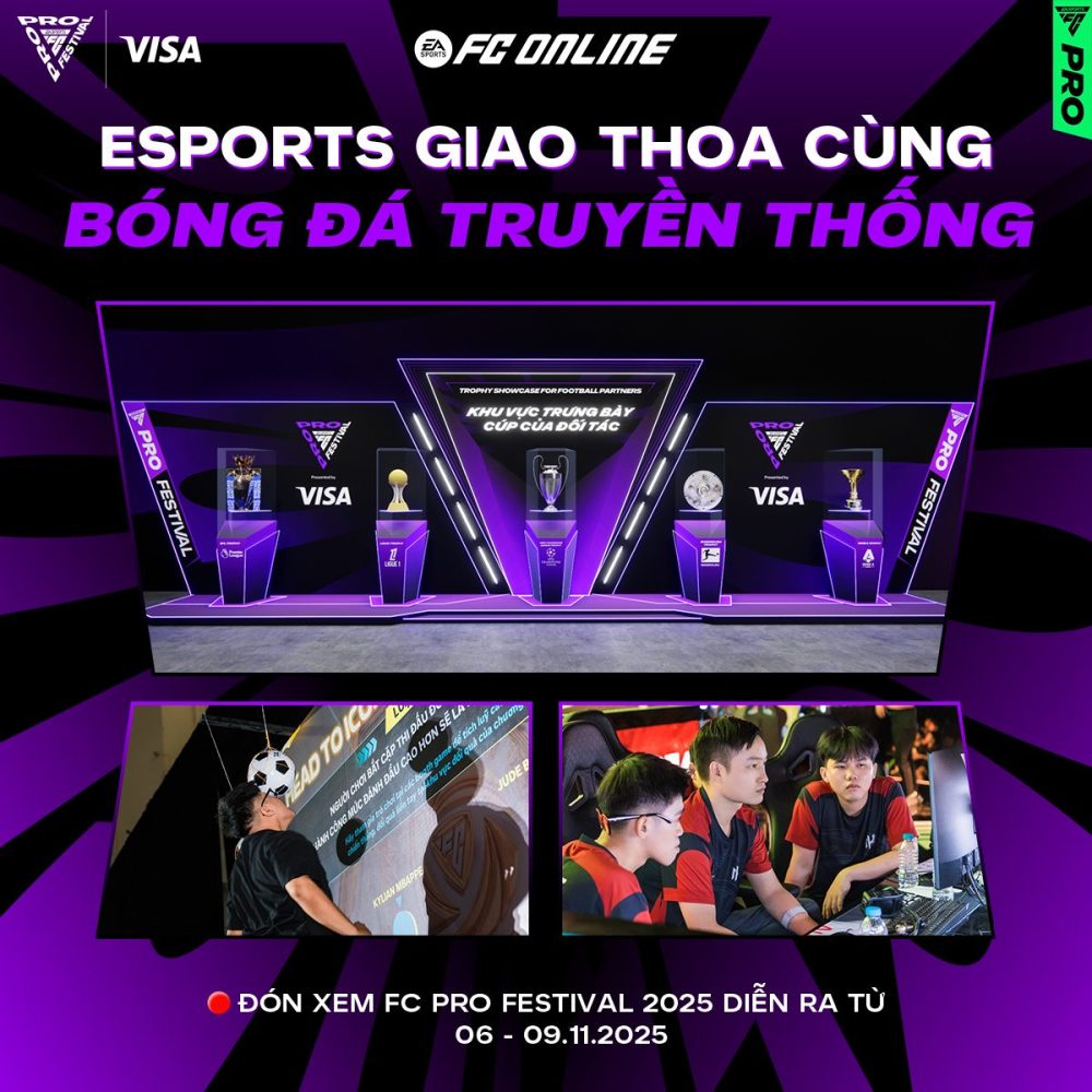 FC ONLINE bắt tay FC MOBILE mang FC PRO FESTIVAL 2025 về Việt Nam cùng cặp sao huyền thoại Kaká - Figo- Ảnh 3. FC ONLINE bắt tay FC MOBILE mang FC PRO FESTIVAL 2025 về Việt Nam cùng cặp sao huyền thoại Kaká - Figo- Ảnh 3.