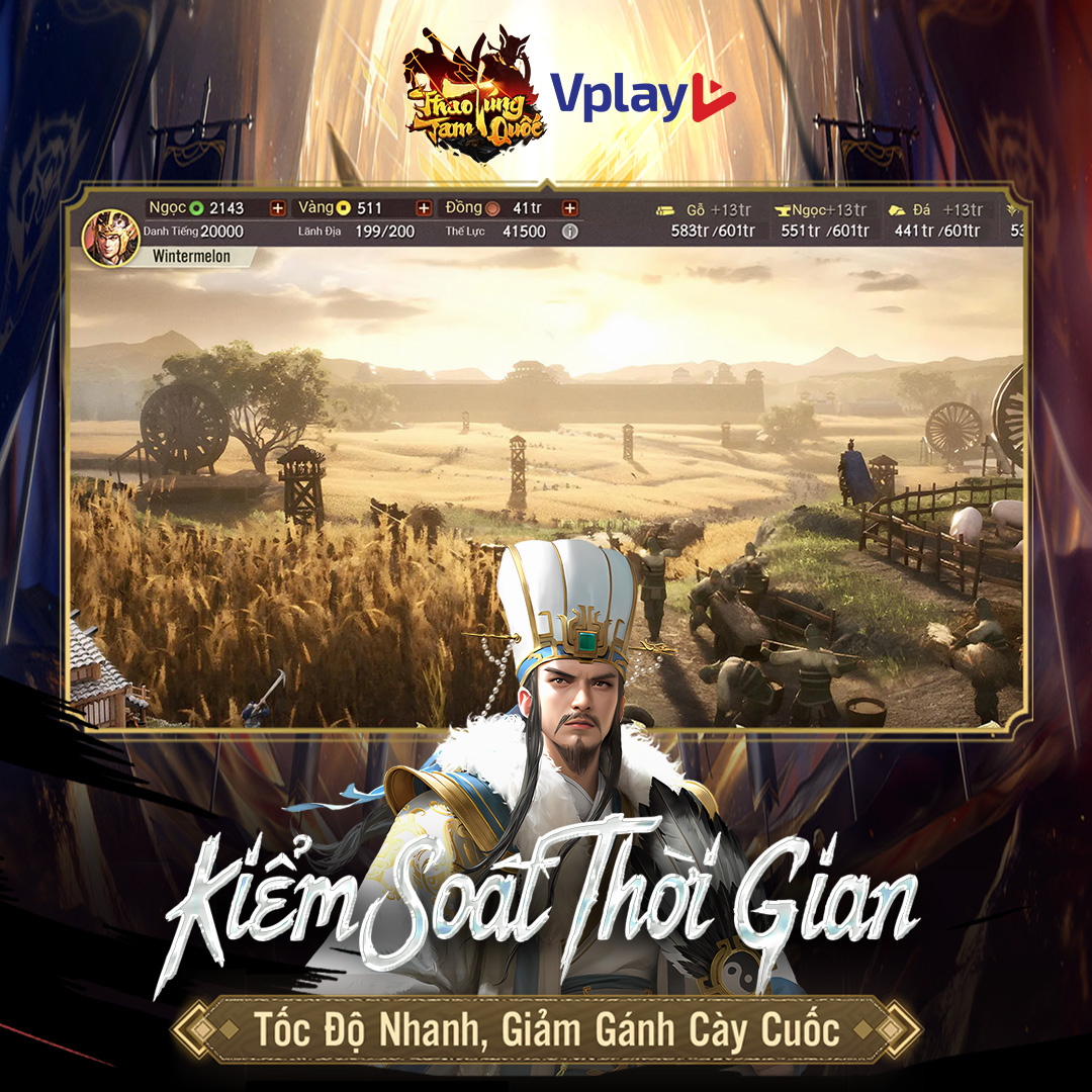 Thao Túng Tam Quốc - Vplay: Bom tấn SLG tiếp nối thành công vang dội của Ta Là Đế Vương- Ảnh 3.