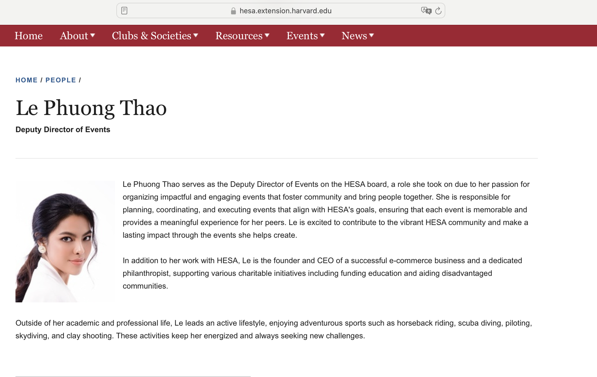 Á hậu Vbiz bị nghi mập mờ chuyện đỗ Harvard, từng nhận