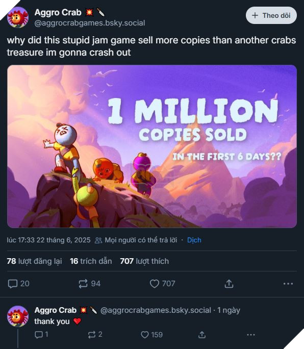 Game Co-op Moi Bat Ngo Bung No Tren Steam, Ban Hon 1 Trieu Ban Trong Mot Tuan 2 Nhà phát triển Aggro Crab tự hỏi chính mình về thành công của Peak