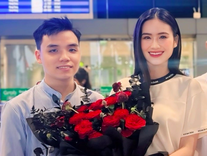 Hoa hậu Ý Nhi và bạn trai: Vừa đăng quang đã công khai, liên tục vướng tin đồn- Ảnh 1.