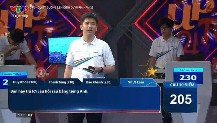 Nhựt Lam gửi lời xin lỗi sau chung kết Đường lên đỉnh Olympia - 2