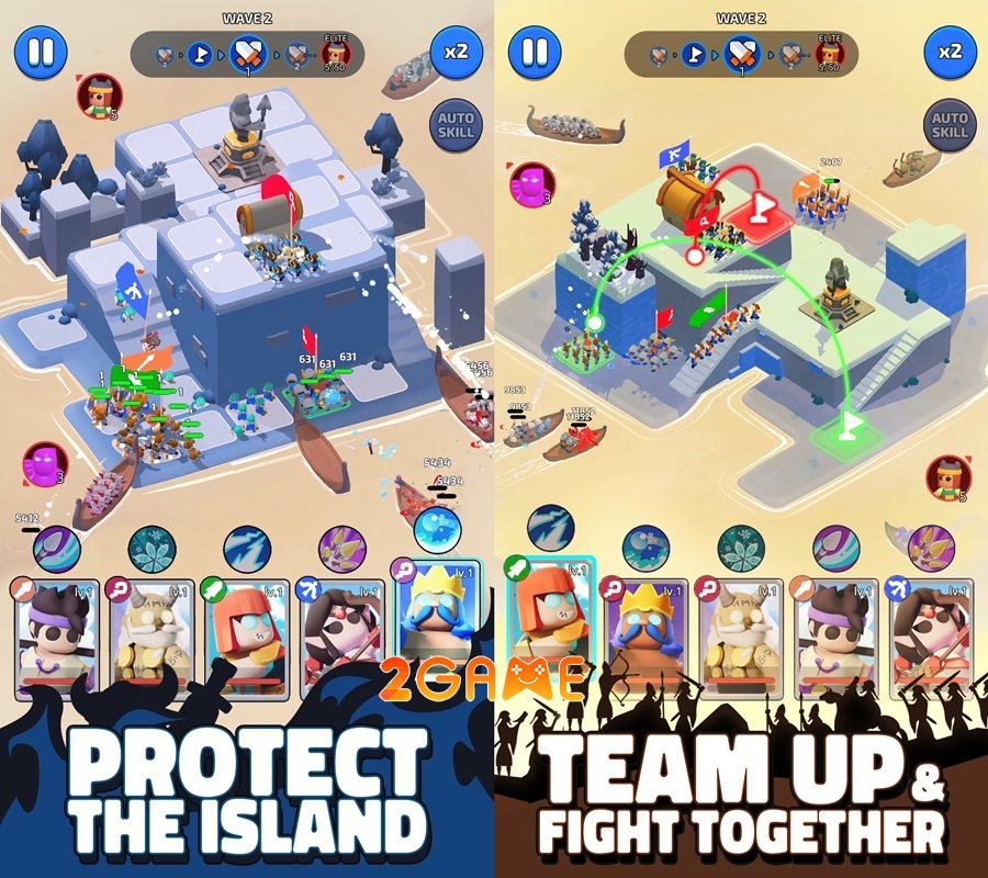 North War: Island Defense 3D – Game chiến thuật đậm chất thần thoại Bắc Âu north war 2