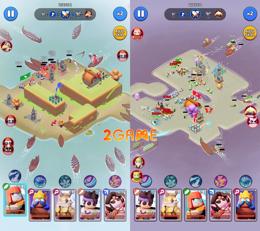 North War: Island Defense 3D – Game chiến thuật đậm chất thần thoại Bắc Âu north war 5