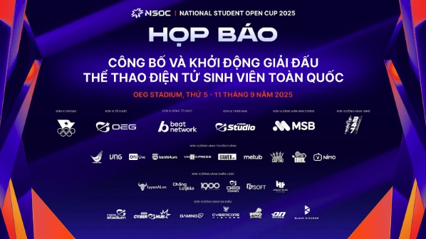 NSOC 2025 trở lại: Giải đấu eSports sinh viên lớn nhất Việt Nam với tổng giải thưởng 2 tỷ đồng nsoc 1 1