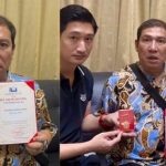 NSƯT Quang Thắng khiến dân mạng cười ngất vì biểu cảm "hình sự" khi nhận giải nsut quang thang khien dan mang cuoi ngat vi bieu cam hinh su khi nhan giai 1413 1749205611710603495044 0 0 288 550 crop 17492056355121901352109jpg