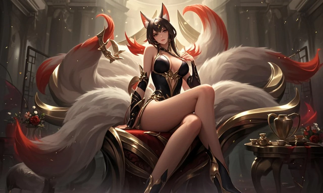 Ahri nhìn vừa gợi cảm vừa sang trọng Ahri nhìn vừa gợi cảm vừa sang trọng