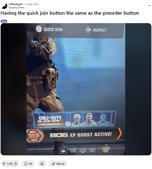 Call of Duty: Nguoi Dung PlayStation Cho Rang Activision Dang Nút