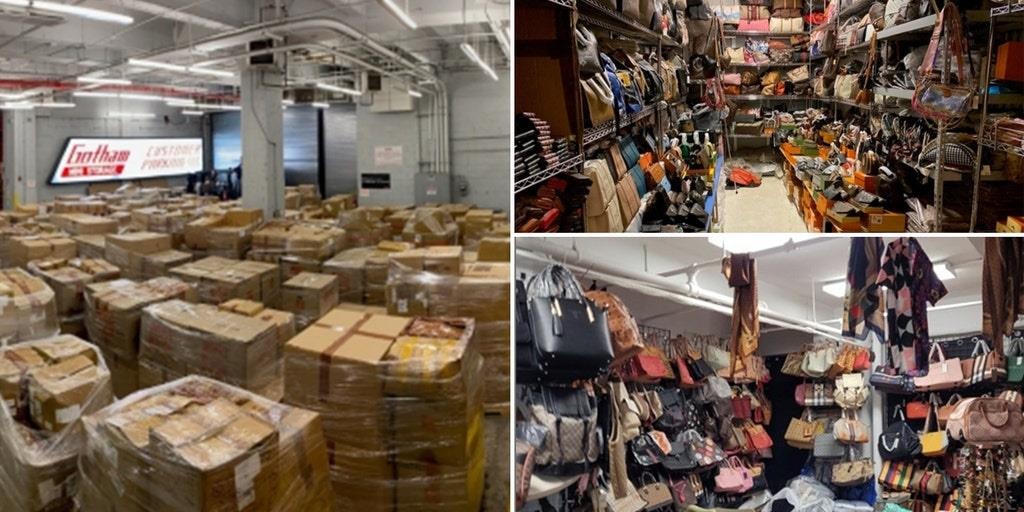 Đột kích kho hàng chứa toàn Louis Vuitton, Gucci, Chanel...