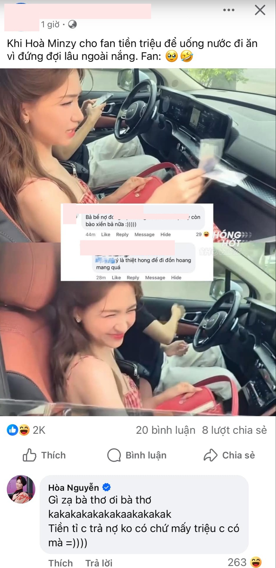 Hoà Minzy lên tiếng tin đồn đang Hoà Minzy lên tiếng tin đồn đang