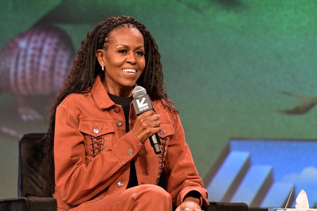 Vợ ông Obama nói về thông tin ly hôn- Ảnh 1.