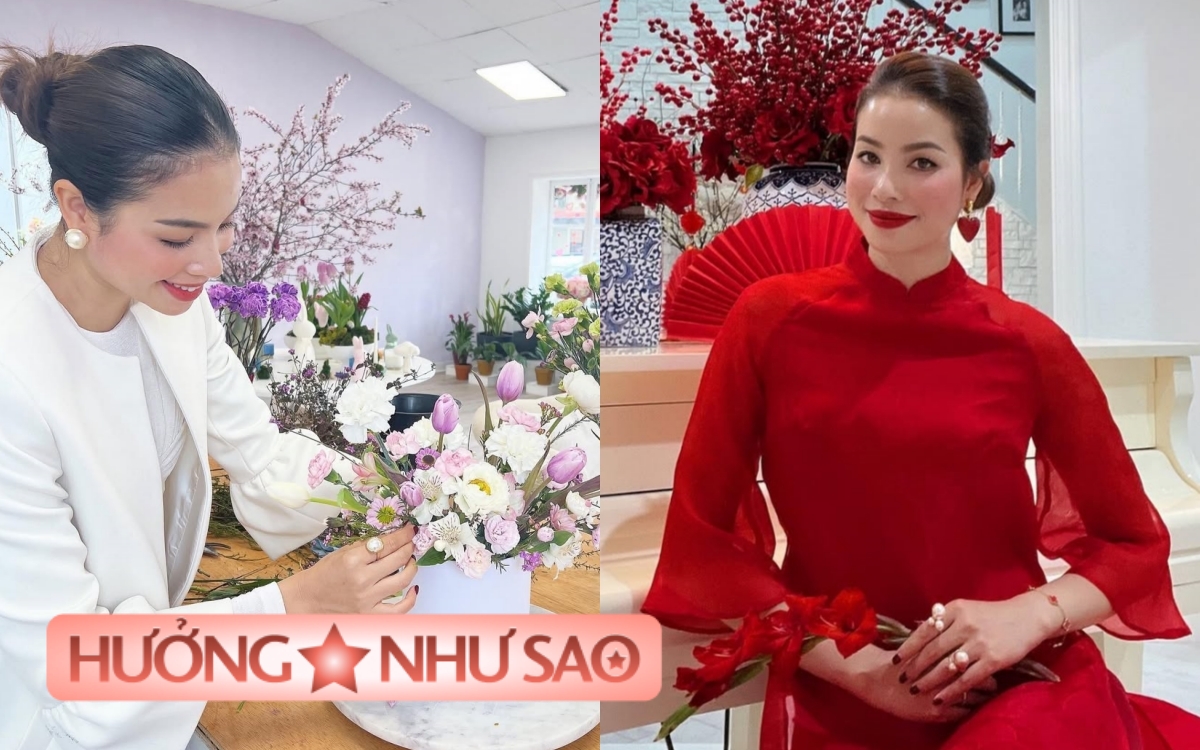 2 thú vui tao nhã, chuẩn phu nhân của Phạm Hương tại Mỹ- Ảnh 1. 2 thú vui tao nhã, chuẩn phu nhân của Phạm Hương tại Mỹ- Ảnh 1.