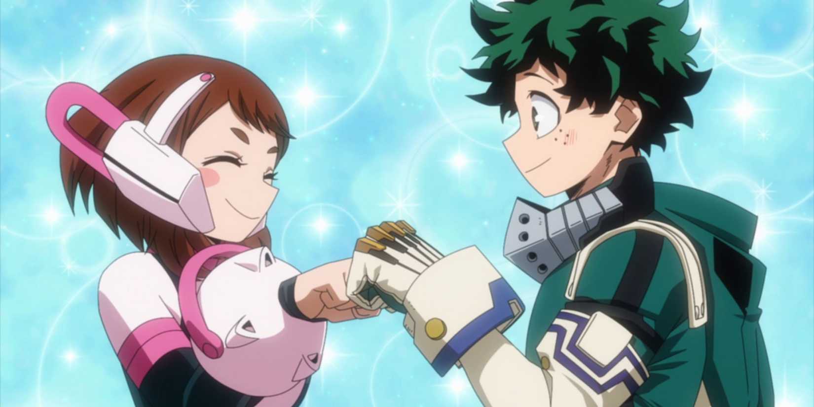 Ochaco and Deku - My Hero Academia