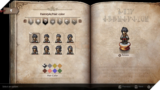 Lần đầu tiên game sẽ có hệ thống tạo nhân vật