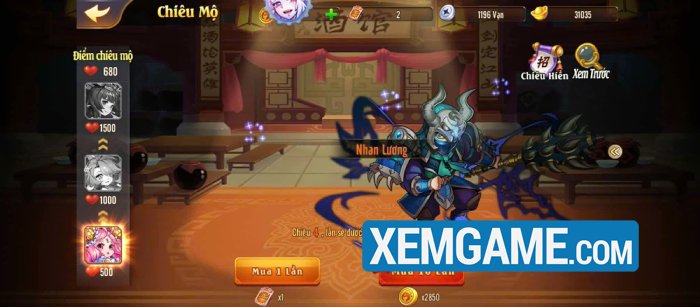 Hướng dẫn tân thủ OMG 3Q: Cách nhận quà và chọn tướng hợp lý để bứt tốc omg 3q 5