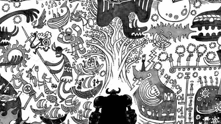 One Piece chương 1139: Cánh tay trái của Vua Hải Tặc xuất hiện ở Elbaf- Ảnh 1. One Piece chương 1139: Cánh tay trái của Vua Hải Tặc xuất hiện ở Elbaf- Ảnh 1.