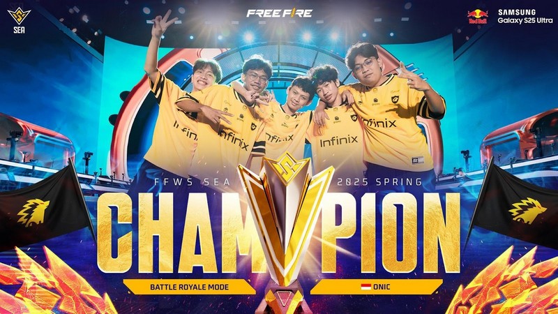 Bất ngờ tại FFWS SEA 2025 Spring: ONIC Olympus vô địch trong thể thức mới kịch tính onic 0