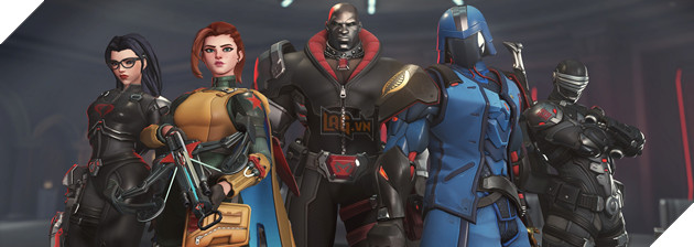 Overwatch 2 Chinh Thuc Cong Bo Thoi Gian Dien Ra Su Kien Hop Tac Voi G.I.Joe Overwatch 2 bắt tay với GI Joe để ra mắt các trang phục mới