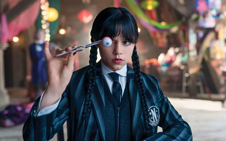 Cảnh phim Wednesday (Ảnh: Netflix)