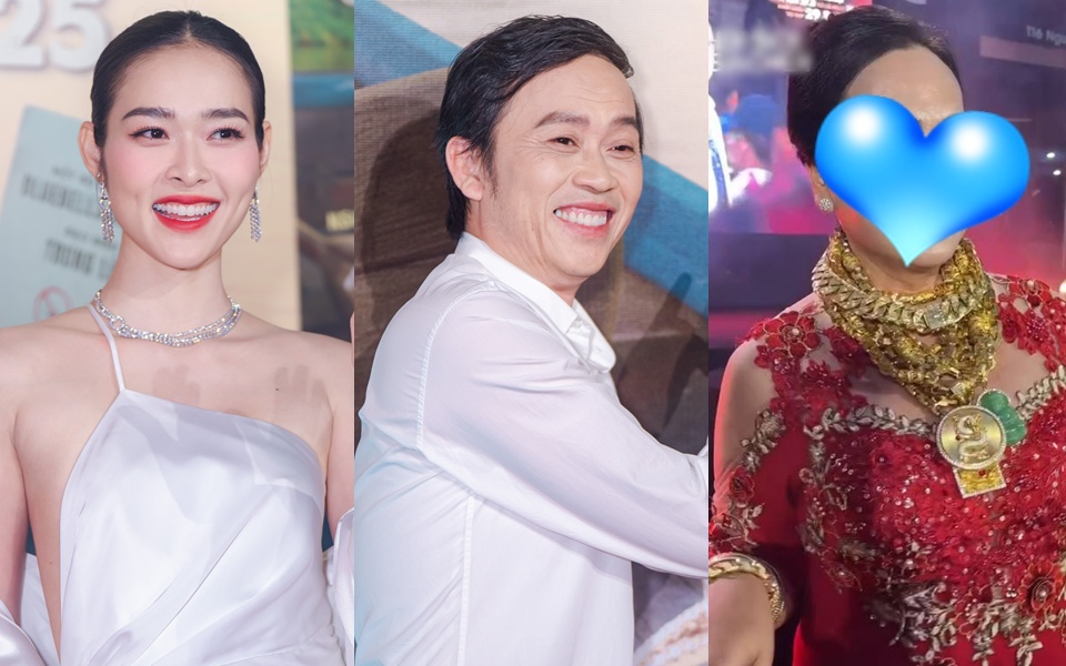 Thảm đỏ hot nhất hôm nay: Nghệ sĩ Hoài Linh lộ diện mạo khác lạ, 1 nhân vật đeo 100 cây vàng khiến ai cũng sốc