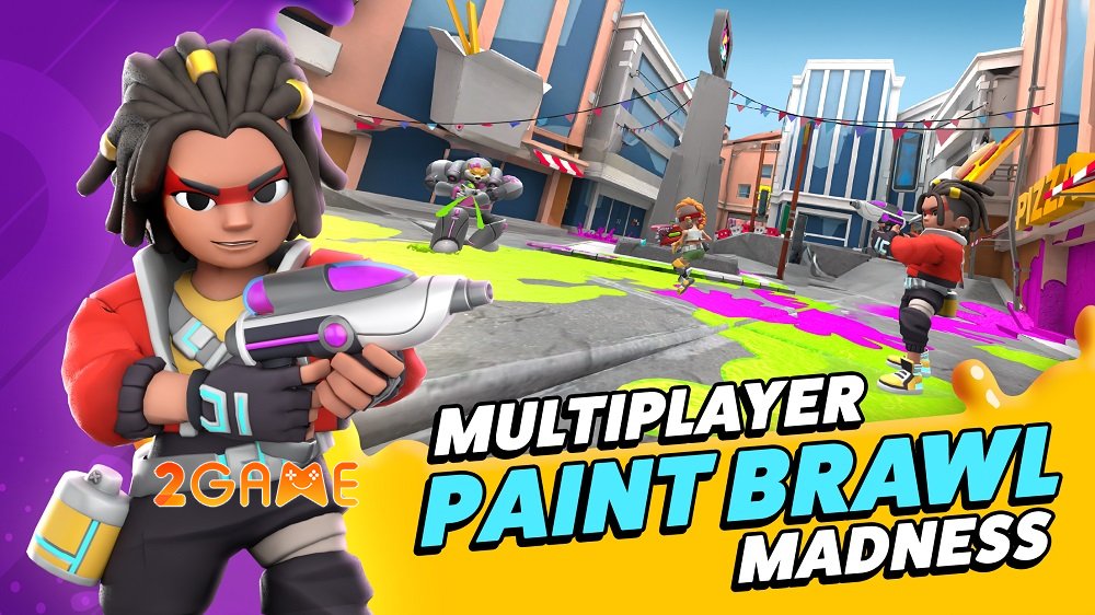 Paint Brawl: Color of War mang đến những trận chiến đầy màu sắc paint brawl color of war soft launch 1