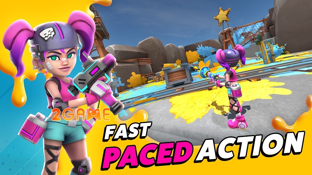 Paint Brawl: Color of War mang đến những trận chiến đầy màu sắc paint brawl color of war soft launch 3