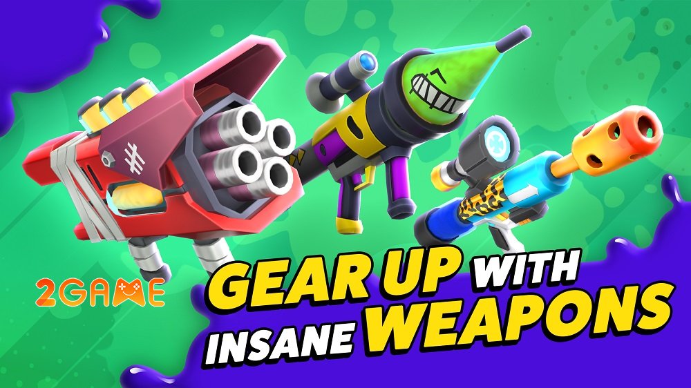 Paint Brawl: Color of War mang đến những trận chiến đầy màu sắc paint brawl color of war soft launch 4