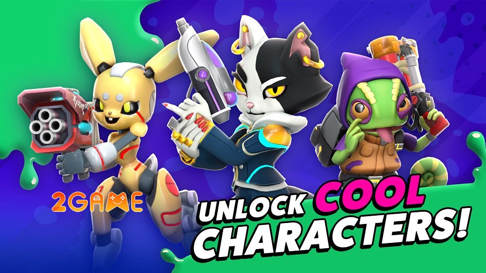 Paint Brawl: Color of War mang đến những trận chiến đầy màu sắc paint brawl color of war soft launch 5