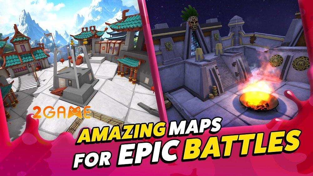 Paint Brawl: Color of War mang đến những trận chiến đầy màu sắc paint brawl color of war soft launch 6