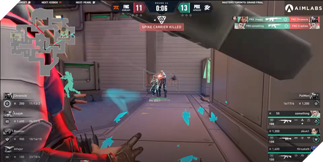 Bản đồ đầu tiên chứng kiến sự căng thẳng đáng sợ của cả hai đội