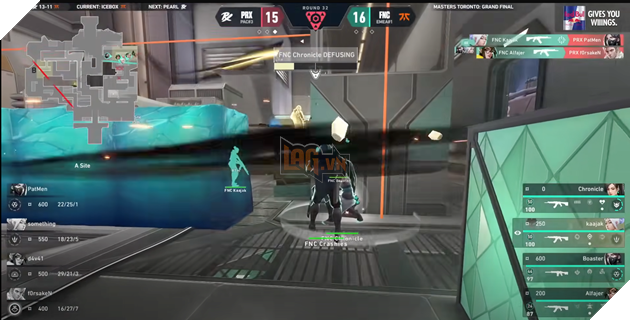 Bước sang bản đồ Icebox, Fnatic đã là những người vững chãi hơn