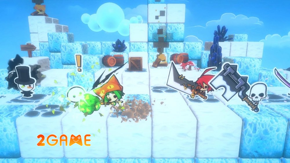 Paper Knight Quest – Hành trình khám phá thế giới hình khối đầy màu sắc paperknightquest 6