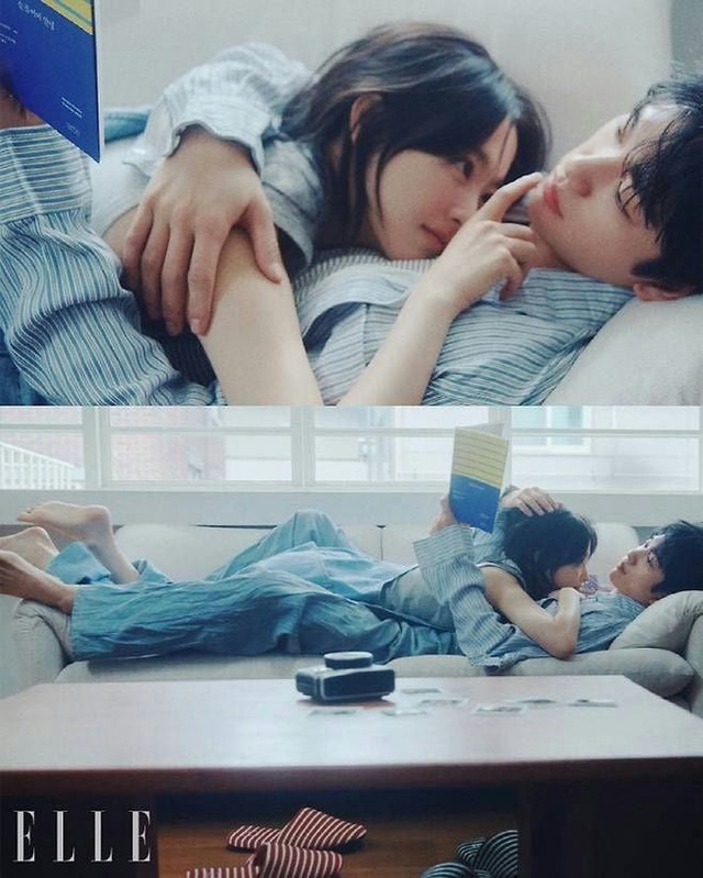 Nữ diễn viên nổi tiếng chụp ảnh nằm cả lên người bạn diễn nam: Yêu thật hay dối trá bất chấp thế này?- Ảnh 1.