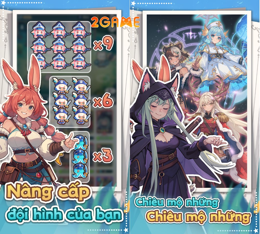 game nhập vai nhàn rỗi Paw Crusaders: Idle RPG