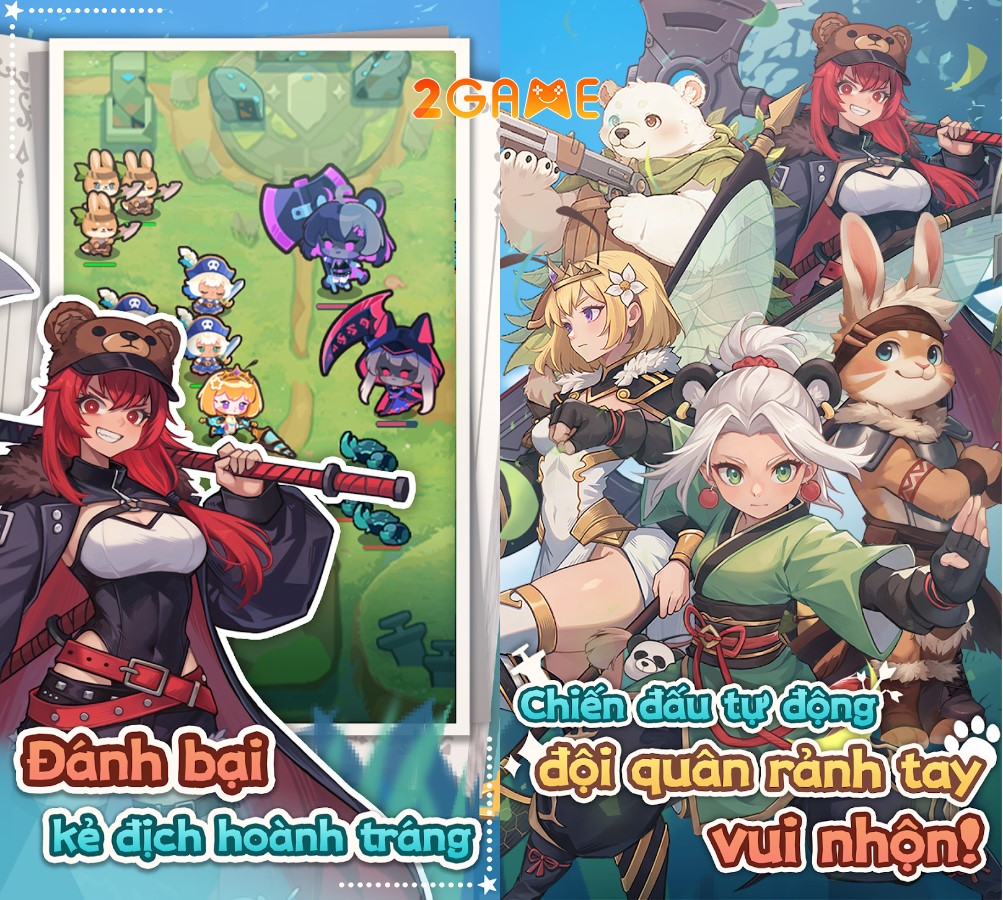 Paw Crusaders: Idle RPG – Game nhàn rỗi mang đậm phong cách giải trí paw crusaders idle rpg 3