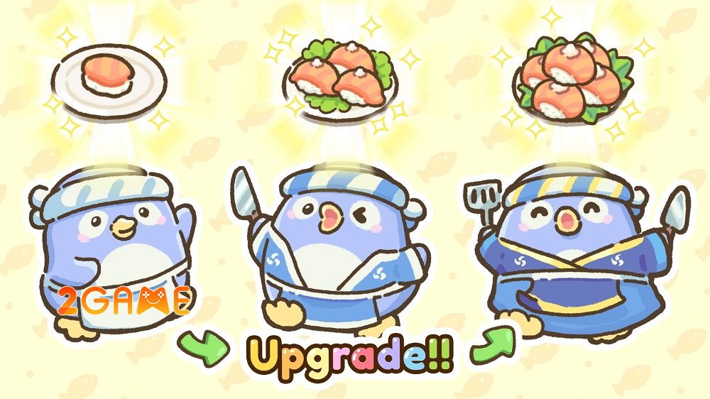 Penguin Sushi Bar – Tựa game mô phỏng quản lý nhà hàng đáng yêu penguinsushibar 2