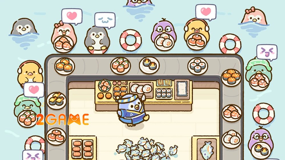 Penguin Sushi Bar – Tựa game mô phỏng quản lý nhà hàng đáng yêu penguinsushibar 5