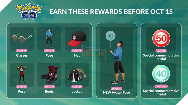 Pokémon GO cập nhật hệ thống lên cấp mới: Giới hạn level 80, nhiều phần thưởng hấp dẫn 2