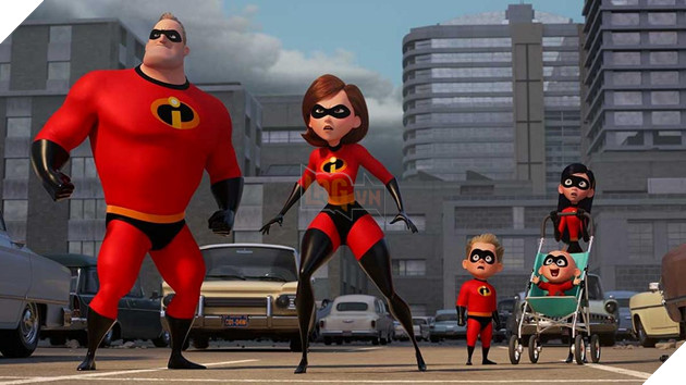Hình ảnh về loạt phim Incredibles