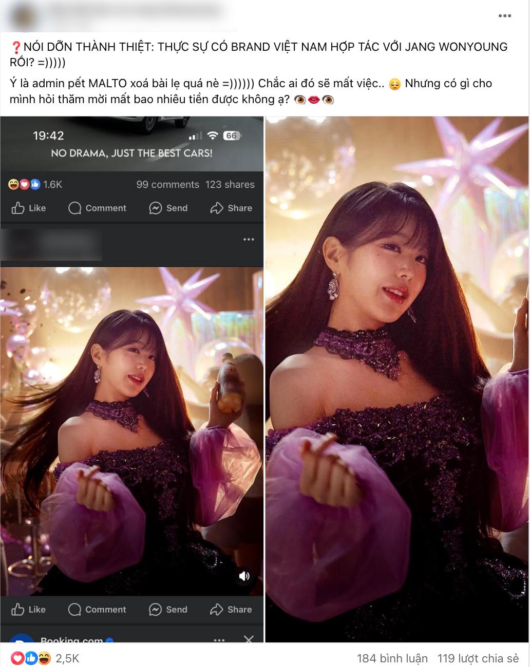 Rò rỉ hình ảnh của Jang Won Young từ Facebook một thương hiệu Việt Nam - có hay không việc hợp tác?- Ảnh 2. Rò rỉ hình ảnh của Jang Won Young từ Facebook một thương hiệu Việt Nam - có hay không việc hợp tác?- Ảnh 2.