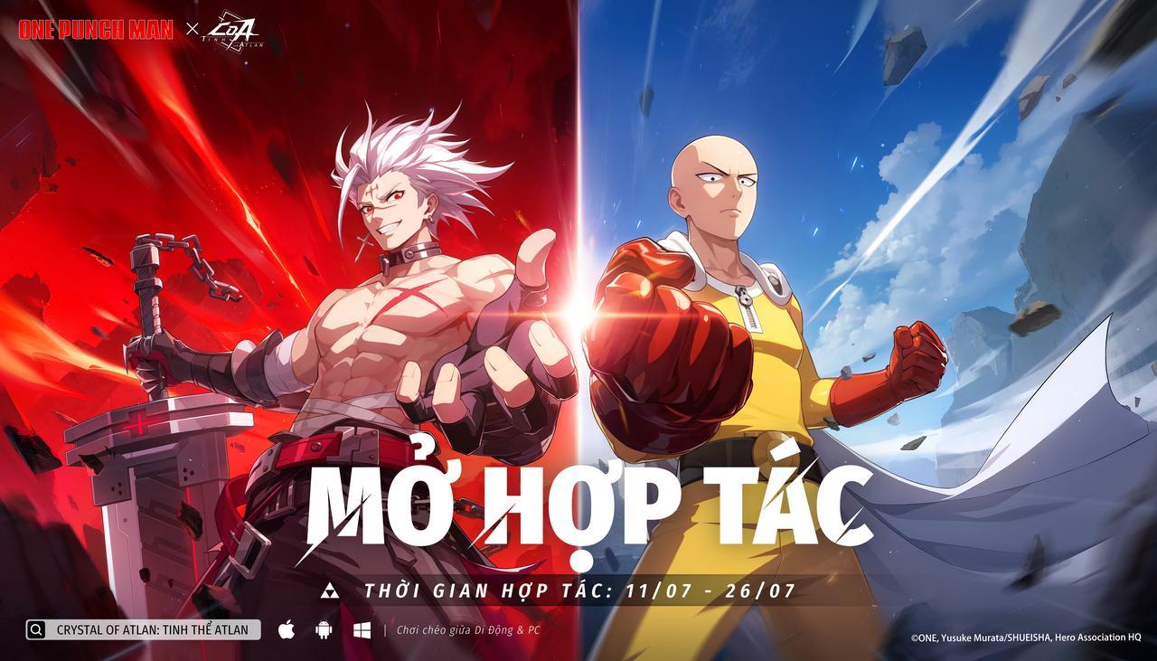 Crystal of Atlan chính thức phát hành tại thị trường Việt Nam, mang theo “cú đấm huyền thoại” từ One-Punch Man!- Ảnh 2. Crystal of Atlan chính thức phát hành tại thị trường Việt Nam, mang theo “cú đấm huyền thoại” từ One-Punch Man!- Ảnh 2.