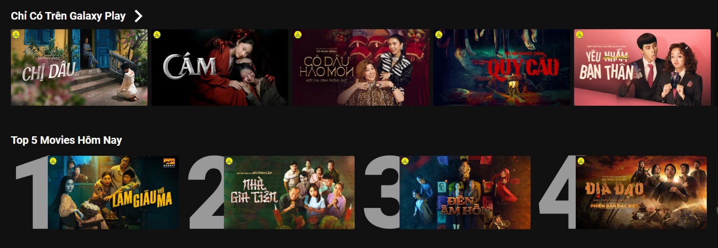 Quốc khánh 2/9: “Bộ Tứ Báo Thủ” và loạt phim Việt trăm tỷ hội tụ trên Galaxy Play- Ảnh 2. Quốc khánh 2/9: “Bộ Tứ Báo Thủ” và loạt phim Việt trăm tỷ hội tụ trên Galaxy Play- Ảnh 2.